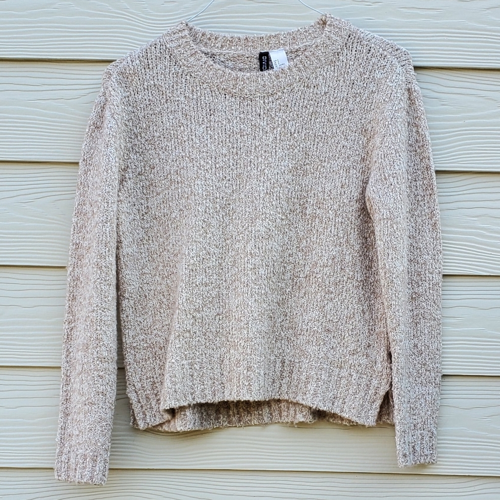 💥2 FOR $25💥H&M Knit Sweater Cream